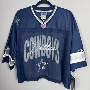 DALLAS COWBOYS Upcycled NFL Pro Line Jersey Fits Up To A Women’s XXL NEW
